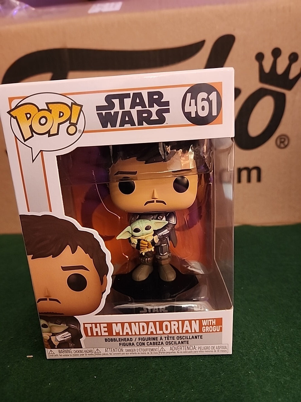 Funko Pop Star Wars #461 The Mandalorian con Grogu