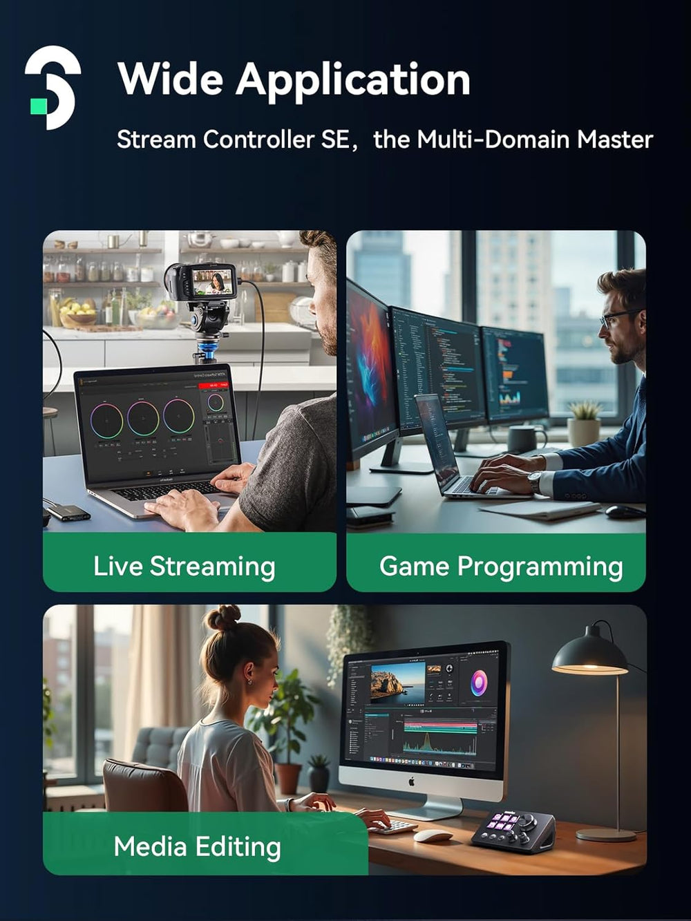SOOMFON Stream Controller 6 Teclas