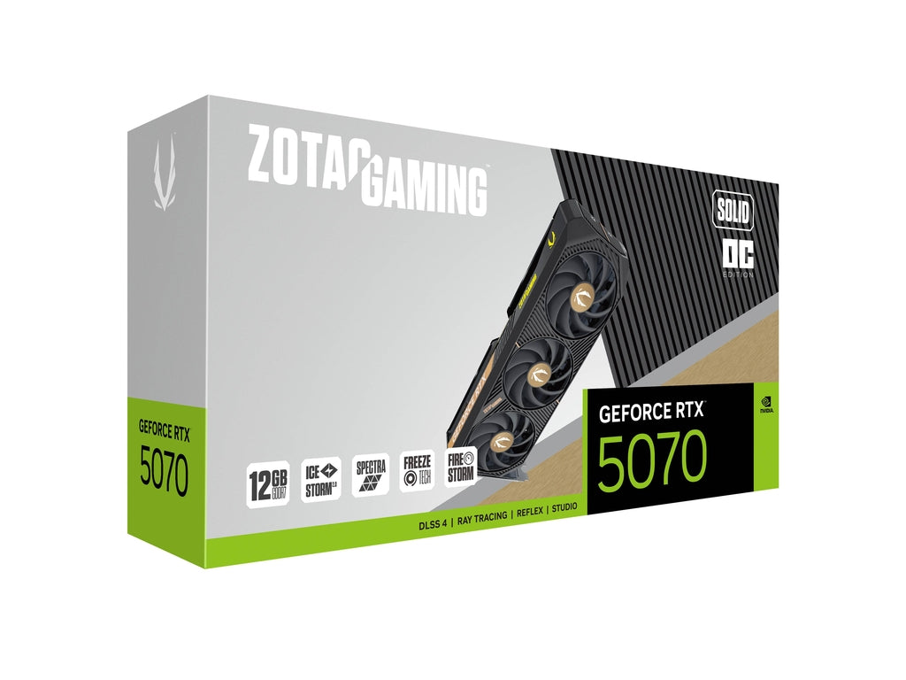 ZOTAC SOLID GEFORCE RTX 5070 OC 12GB