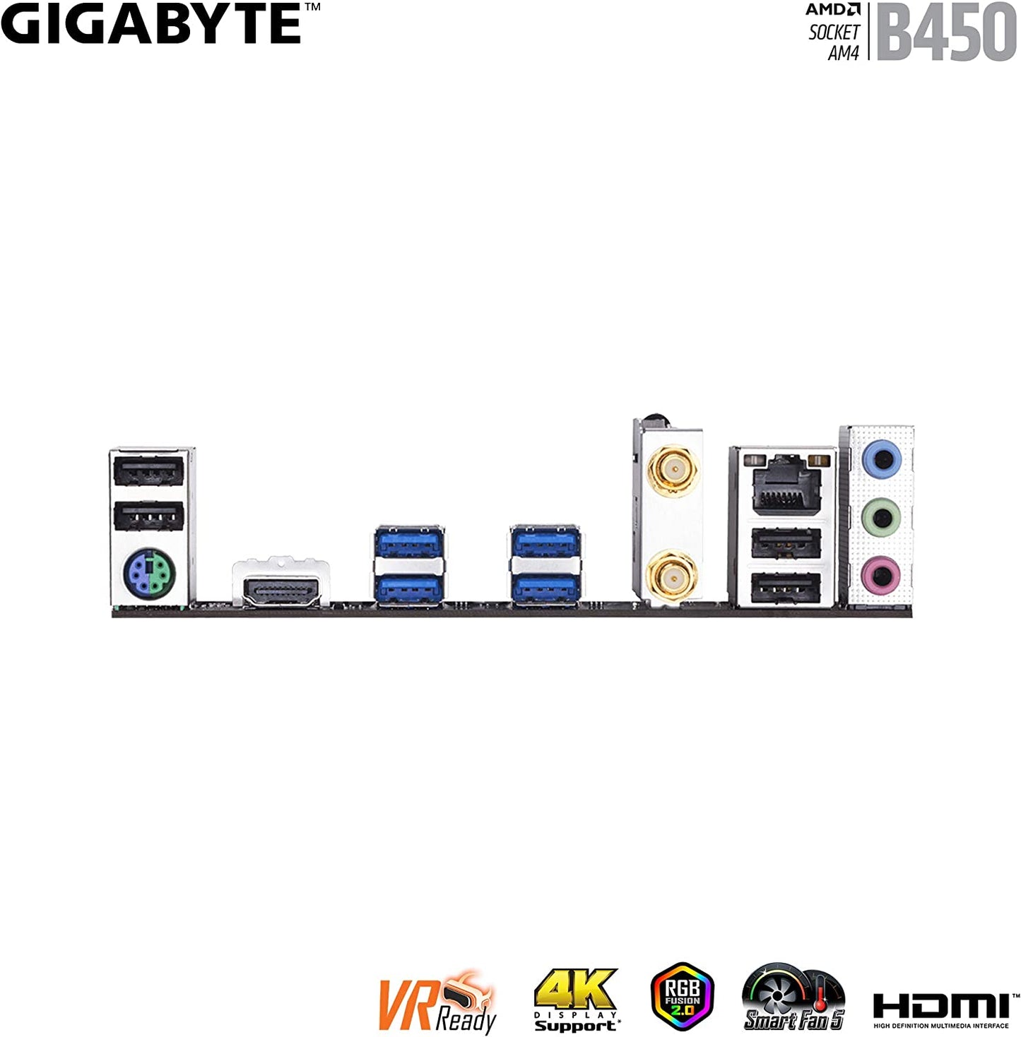 MB. GIGABYTE B450M DS3H