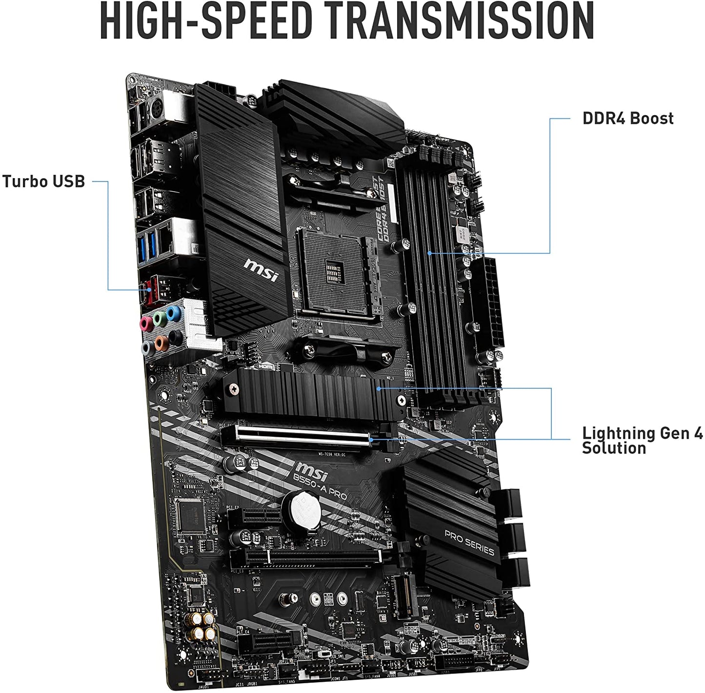 MOTHERBOARD MSI B550-A PRO AMD