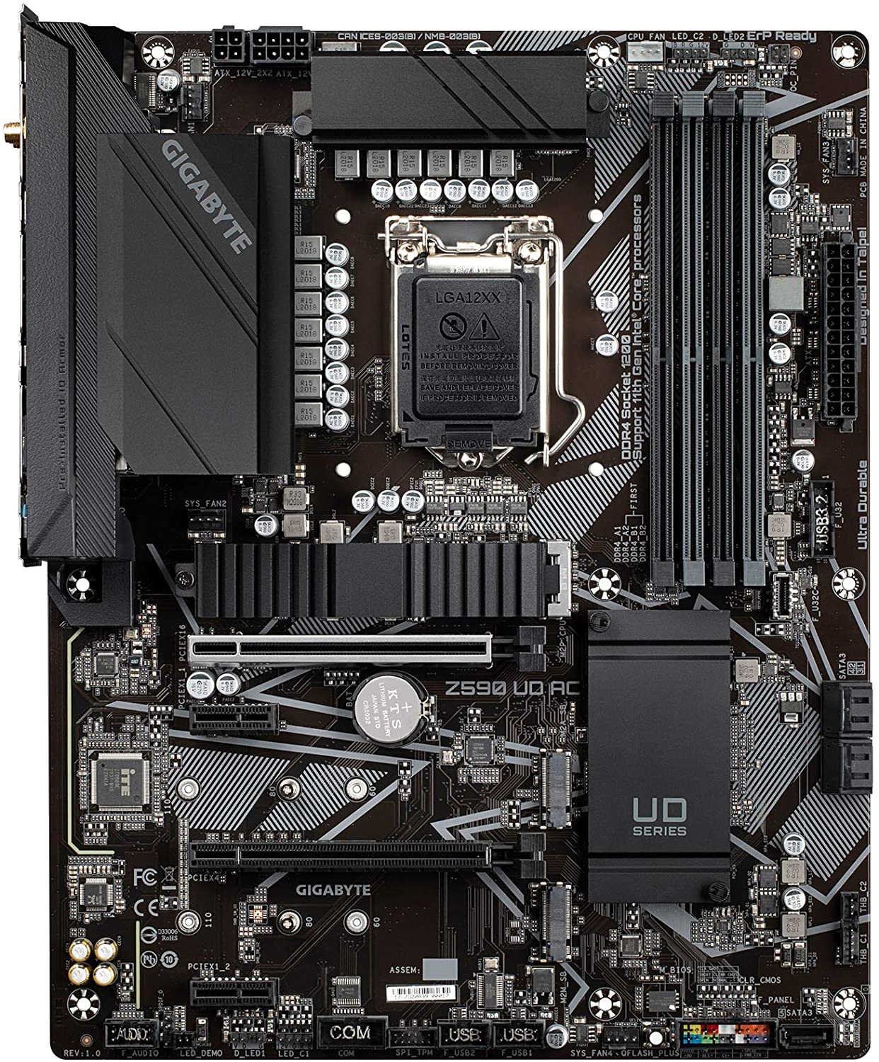 MOTHERBOARD GIGABYTE AORUS Z590 UD