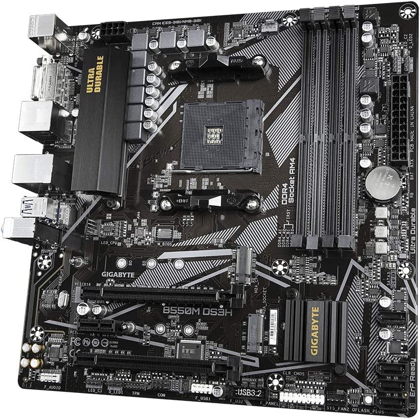 MOTHERBOARD GIGABYTE TECHNOLOGY B550 DS3H