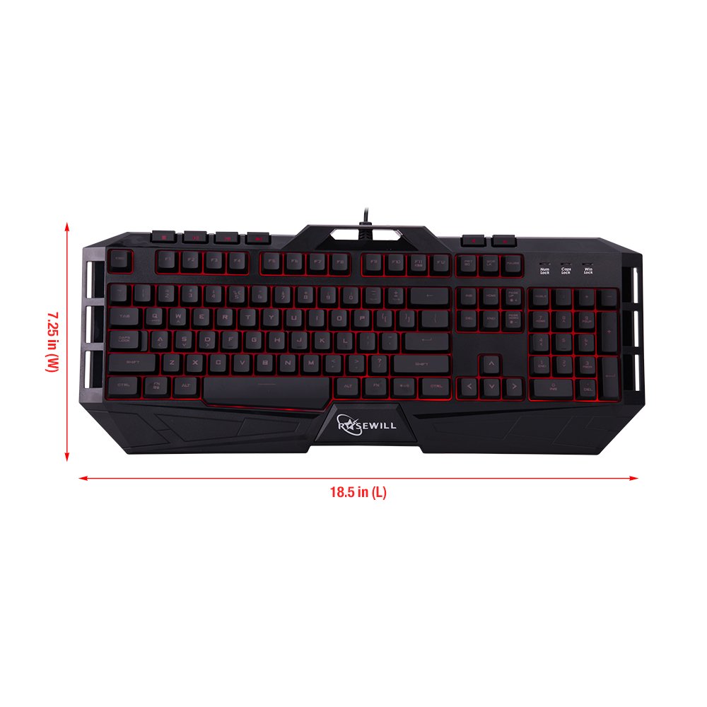 COMBO TECLADO Y MOUSE ROSEWILL