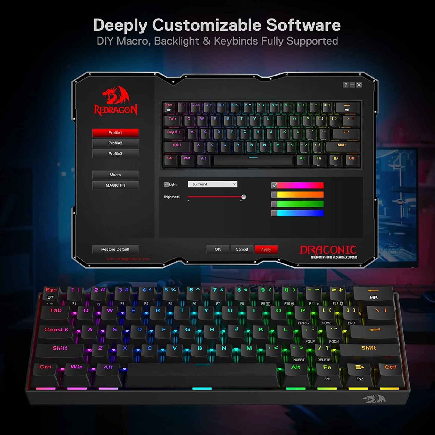REDRAGON DRACONIC K530