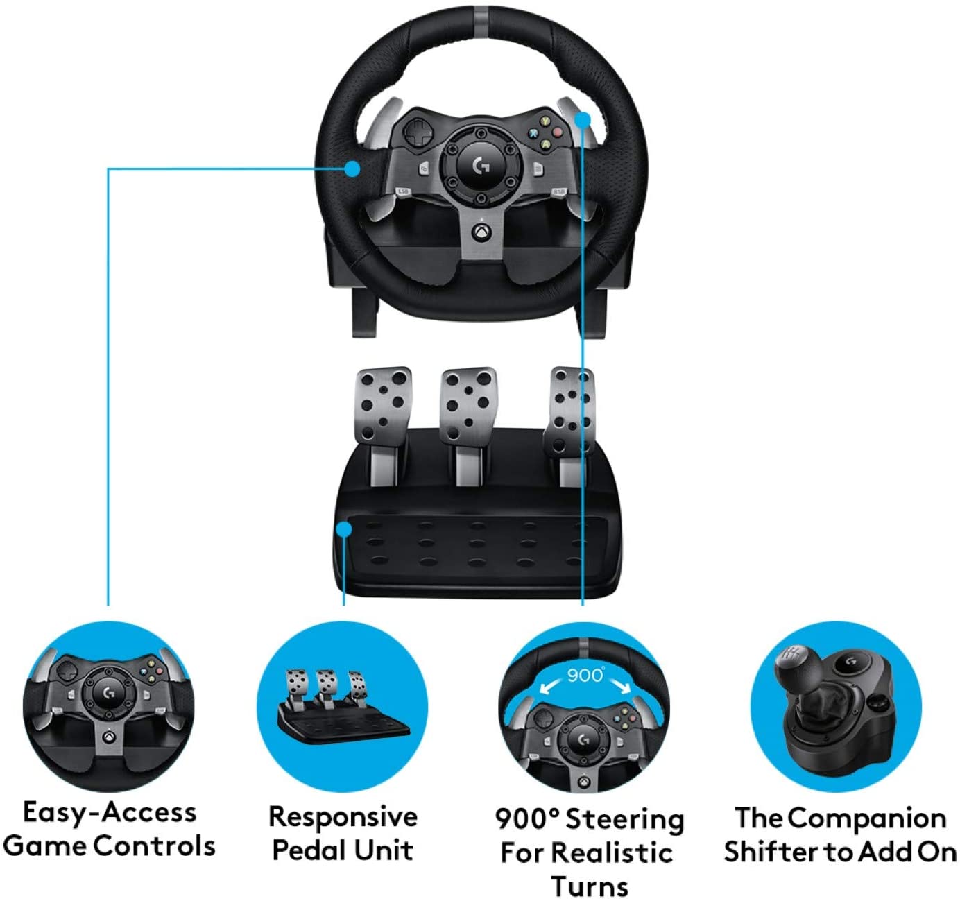 CONTROL CONDUCTOR LOGITECH G920
