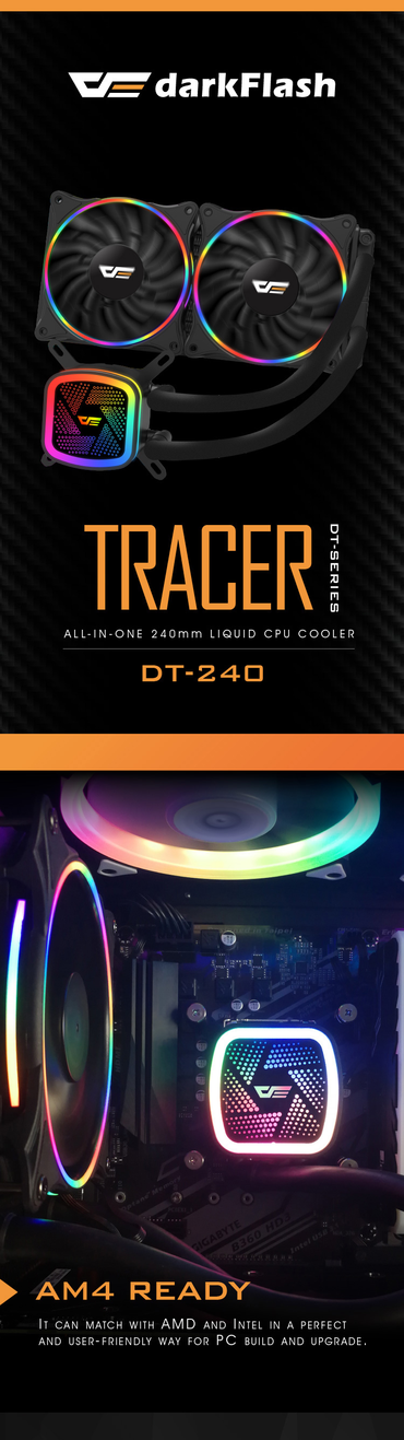 ENFRIAMIENTO LIQUIDO DARKFLASH TRACER DT240