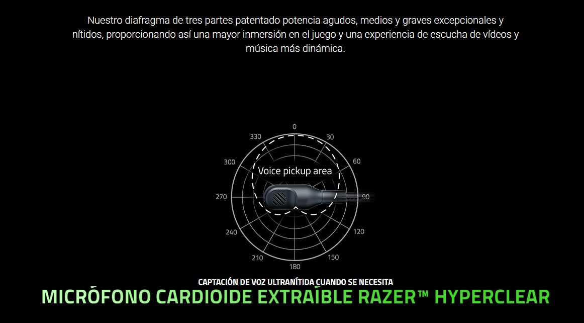 AUDIFONOS RAZER INALAMBRICOS BARRACUDA X