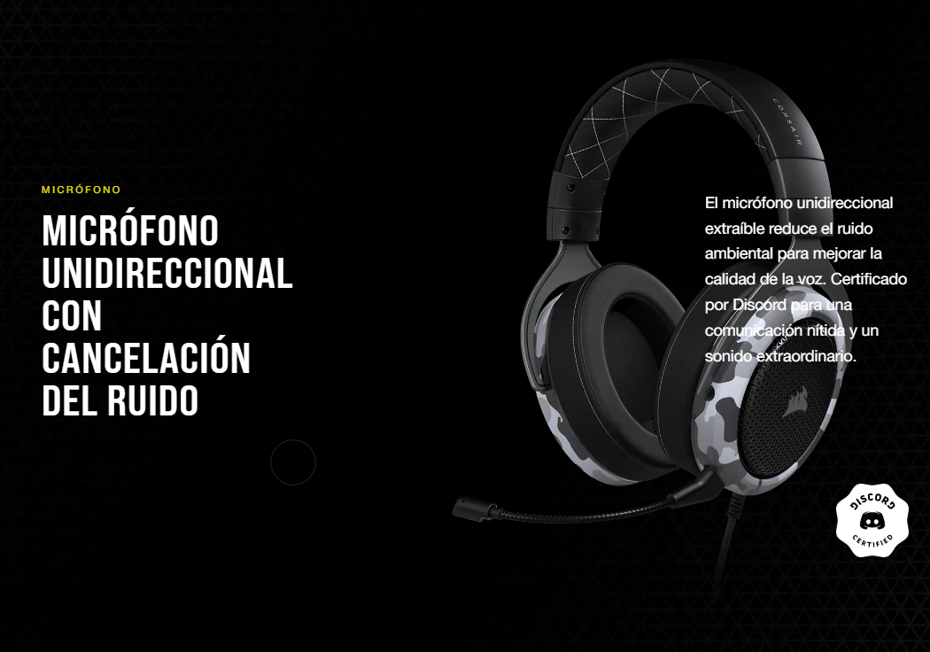 AUDIFONOS CORSAIR ALAMBRICOS HS60 HAPTIC