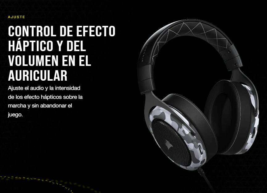 AUDIFONOS CORSAIR ALAMBRICOS HS60 HAPTIC