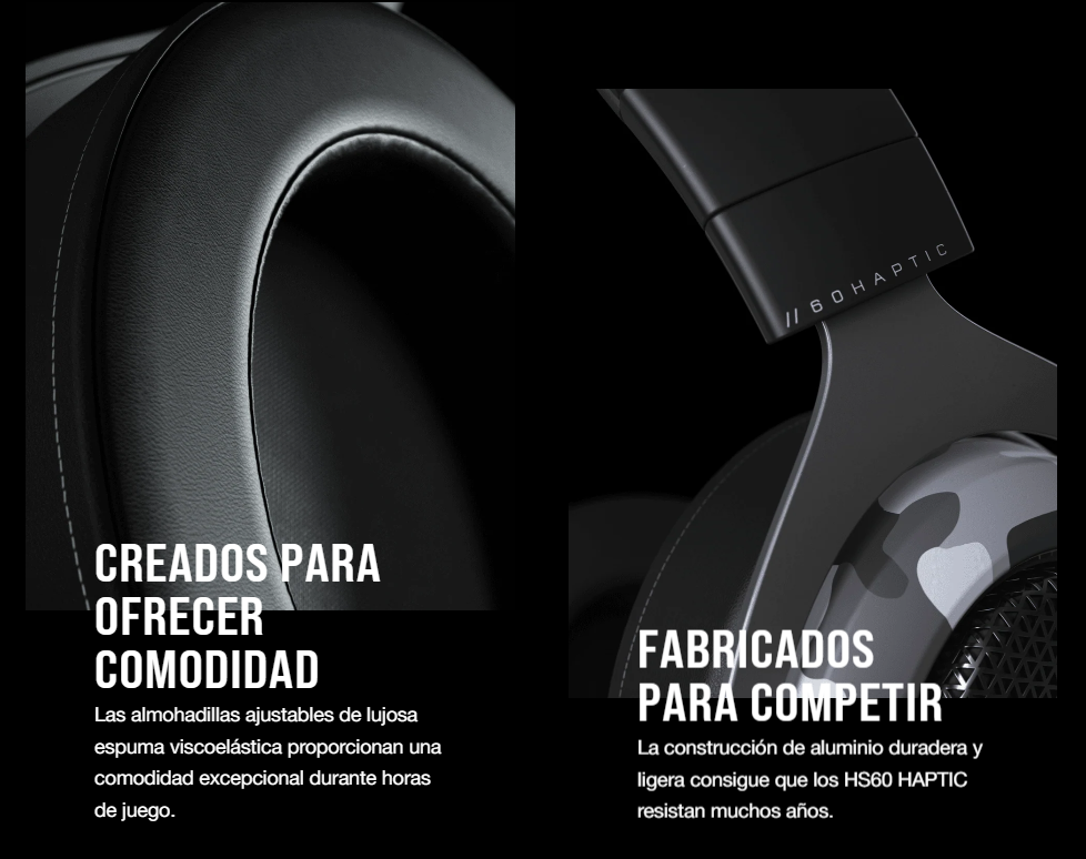 AUDIFONOS CORSAIR ALAMBRICOS HS60 HAPTIC