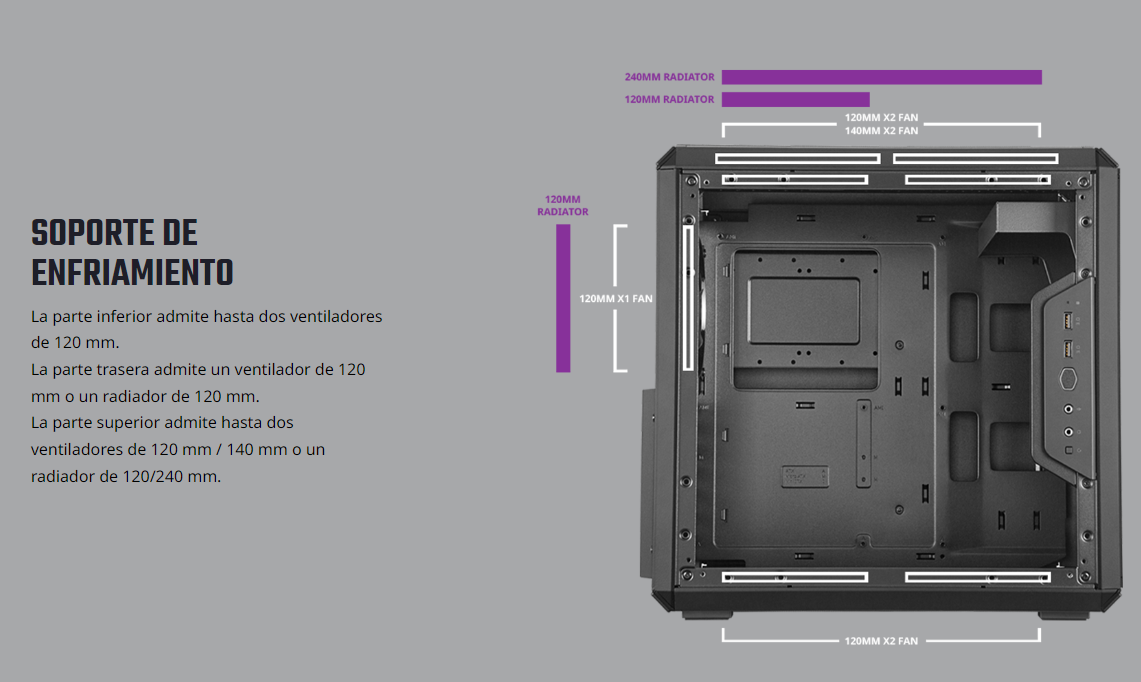 CASE COOLERMASTER MASTERBOX Q500L